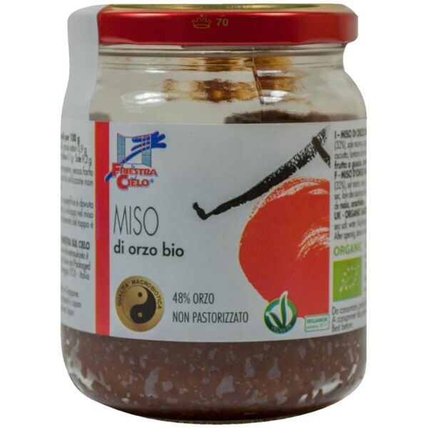 biotobio srl la finestra sul cielo miso d'orzo biologico 300g