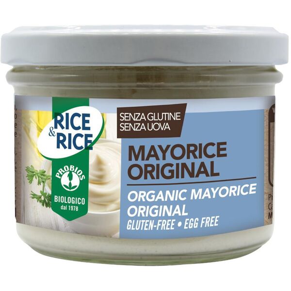 probios spa societa' benefit rice & rice salsa mayorice original 165g