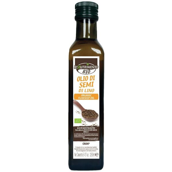 probios spa societa' benefit nut olio di semi di lino 250ml