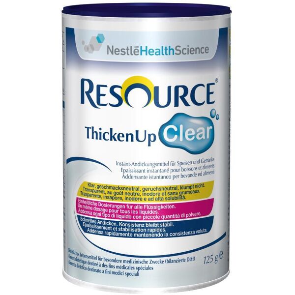 nestle' it.spa(healthcare nu.) nestlé - thickenup clear addensante bevande 125g - integratore alimentare per il trattamento delle disfagie