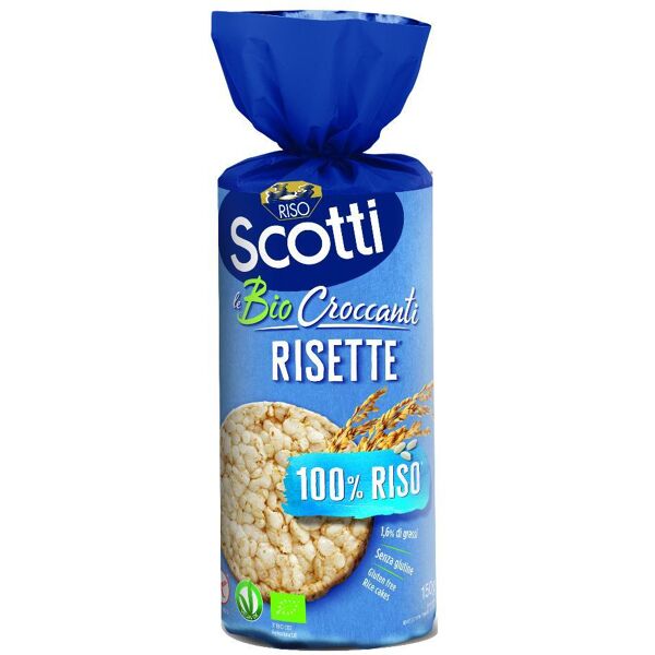 riso scotti spa scotti risette 100% riso 150g s/g