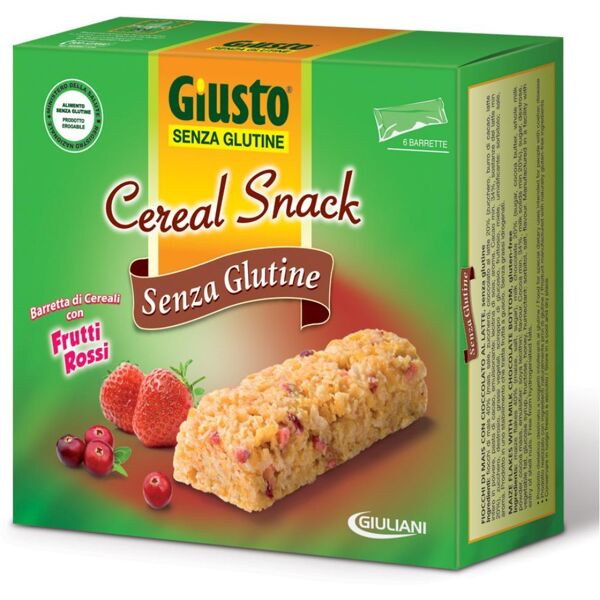 giuliani spa giusto - cereal snack frutti rossi 150 g