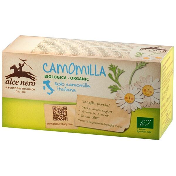 alce nero spa alce nero camomilla 20 filtri bio