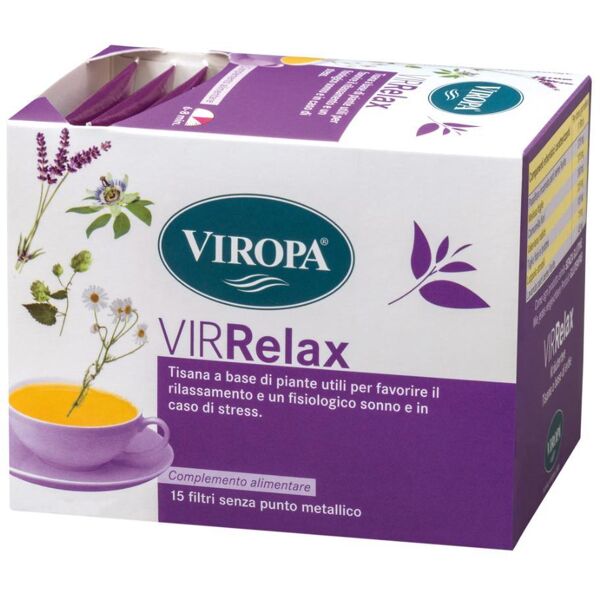 viropa import srl viropa relax tisana 15bust