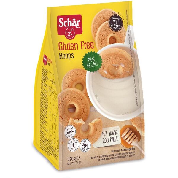 dr.schar spa schar biscotti hoops 220g