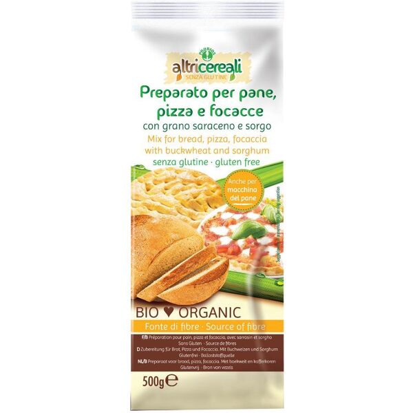 probios spa societa' benefit altricereali preparato pane pizza 500g