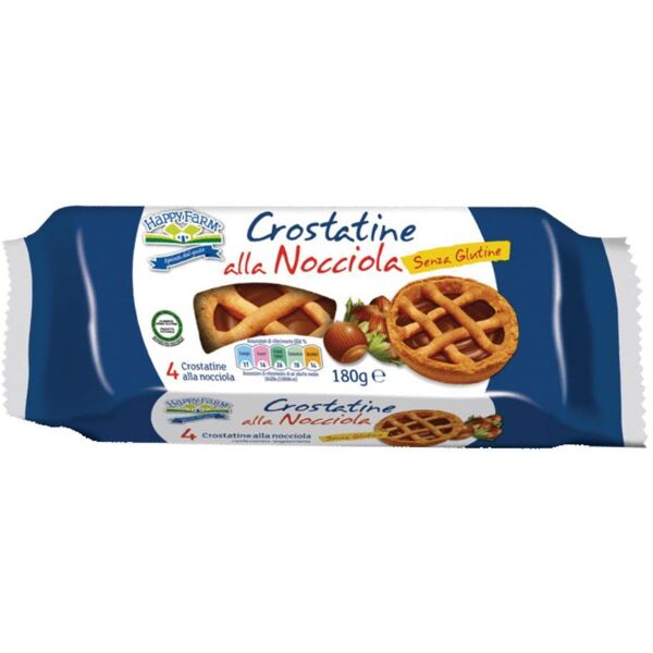 happy farm co. srl happy farm crostata nocciola 180g