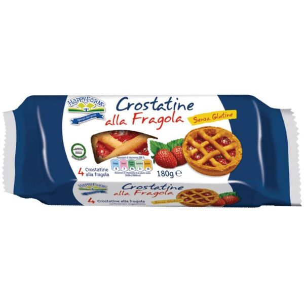 happy farm co. srl happy farm crostata fragola 180g