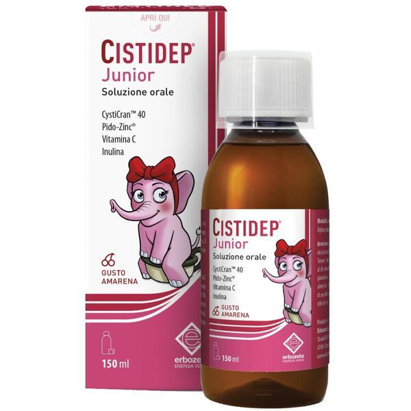 erbozeta elp cistidep junior - soluzione orale 150ml