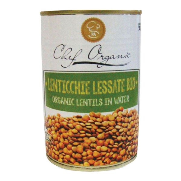 biotobio srl chef organic lenticchie lessate lattina 400g