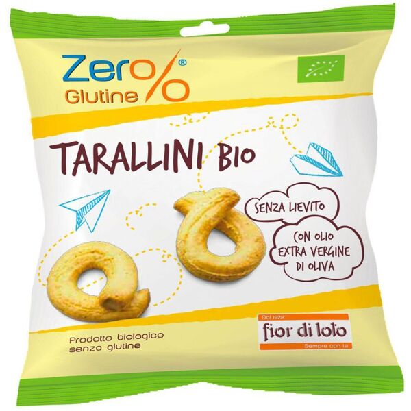 biotobio srl fior di loto tarallini bio senza glutine monoporzione 30g