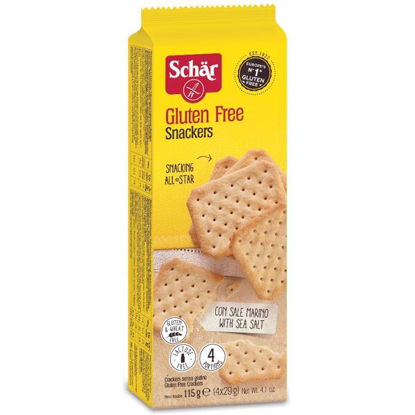 dr.schar spa schar biscotti snackers 115g