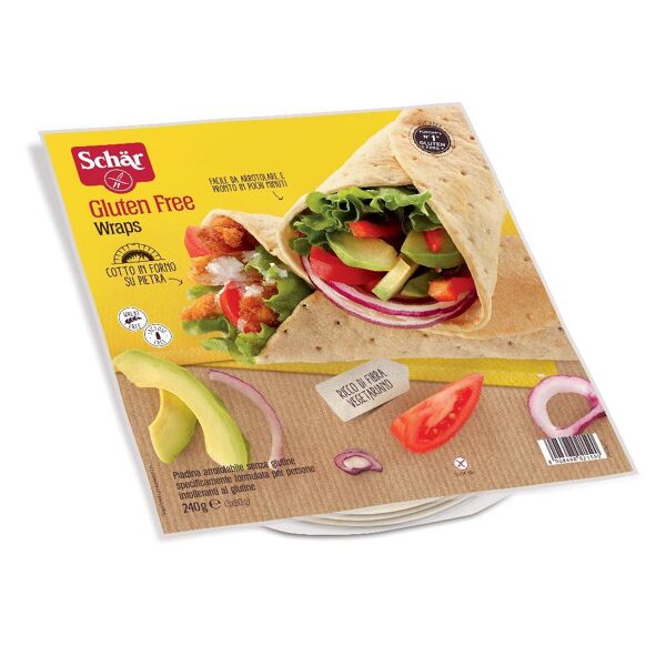 dr.schar spa schar wraps piadina arrot 240g