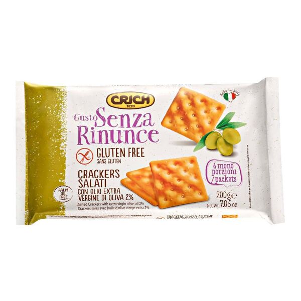 nuova ind. biscotti crich spa giusto s/rinunce crackers 200g