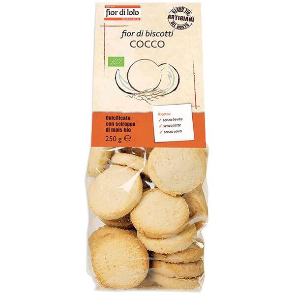 biotobio fior di biscotti cocco 250g