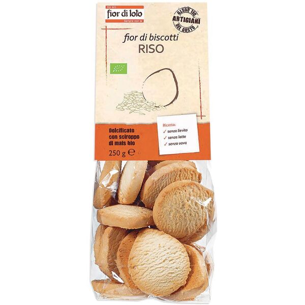 biotobio srl fior di loto fior di biscotti riso bio 250g