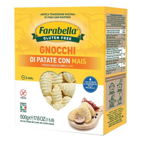 bioalimenta srl farabella gnocc.pat.mais*500g