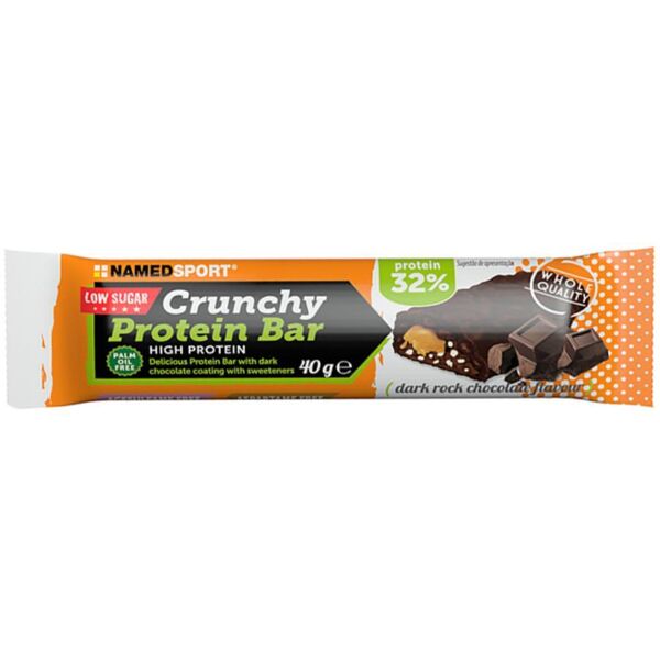 named sport - crunchy protein bar high protein 40g - barretta proteica ad alto contenuto proteico - confezione da 40g