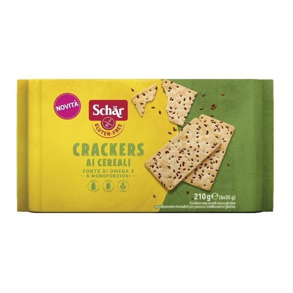 dr.schar spa schar crackers cereali 6x35g