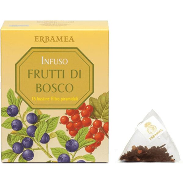 erbamea srl nfuso frutti di bosco 45g - marca naturinfusi, tisana biologica, 45 grammi, frutti di bosco