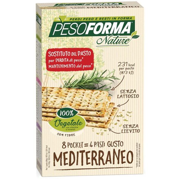 nutrition & sante' italia spa pesoforma - pasto gusto mediterraneo 240g