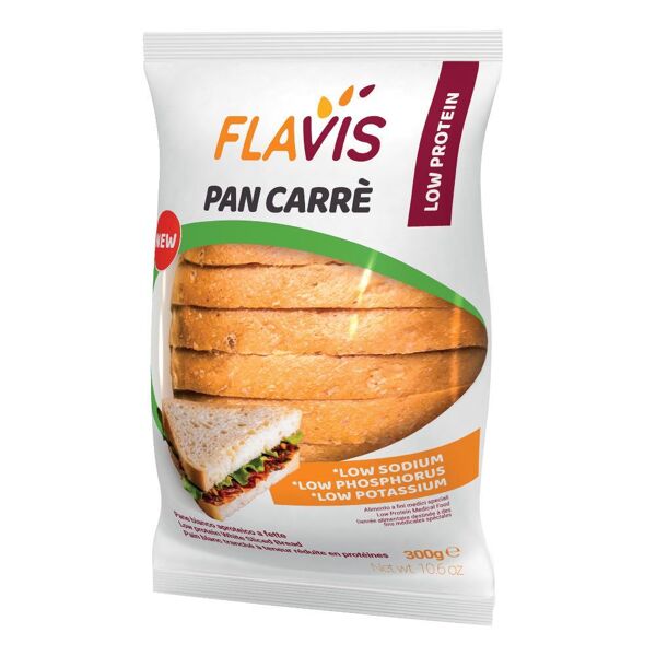 dr.schar spa mevalia flavis pan carre' 300g