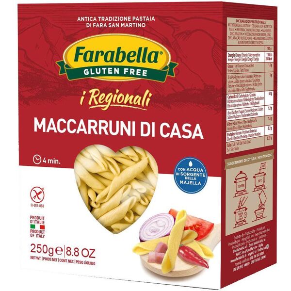 bioalimenta srl farabella maccaruni casa 250g