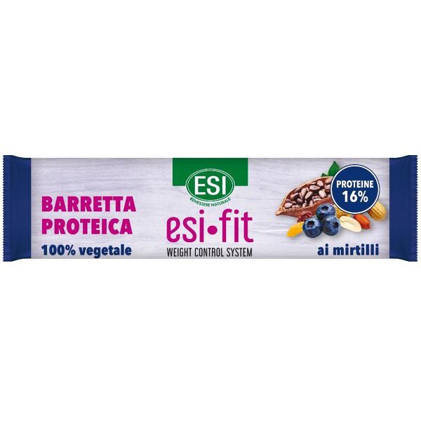 esi srl esi fit barretta proteica ai mirtilli 40g