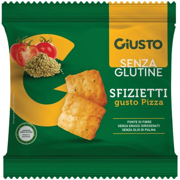 contecom linea giusto giusto s/g sfizietti gusto pizza 40g