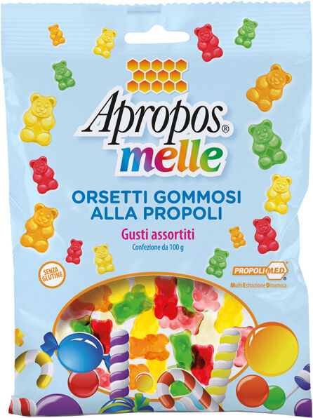 desa pharma srl apropos melle orsetti gommosi alla propoli 100g - orsetti gommosi alla propoli