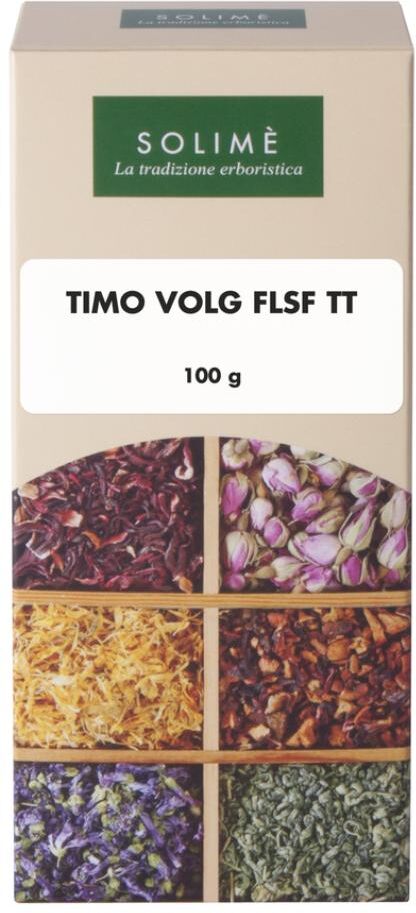 solime' srl timo volgare fiori e foglie taglio tisana 100g