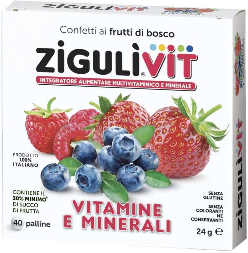 falqui prodotti farmac. srl ziguli-vit frutti bosco 24g