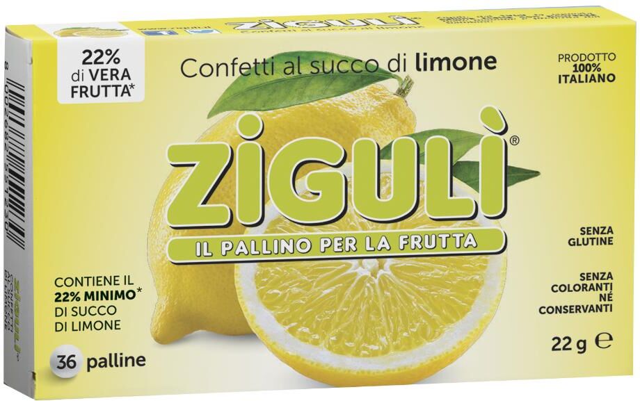 falqui prodotti farmac. srl ziguli limone 36palline 22g