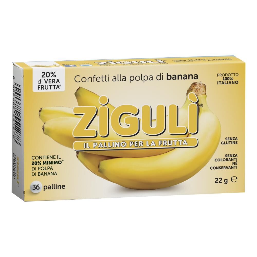 falqui prodotti farmac. srl ziguli banana 36palline 22g