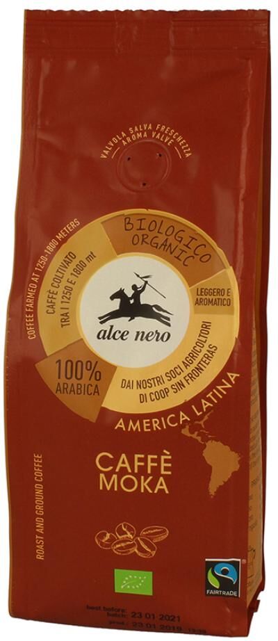 alce nero spa caffe'100% arabica bio moka f