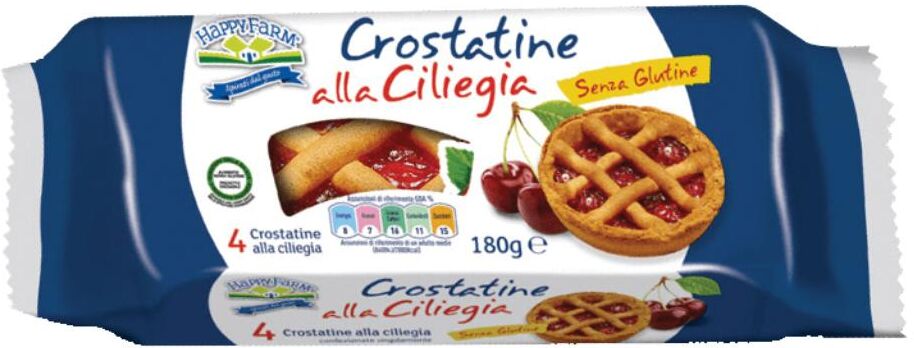 happy farm co. srl happy farm crostata ciliegia 180g