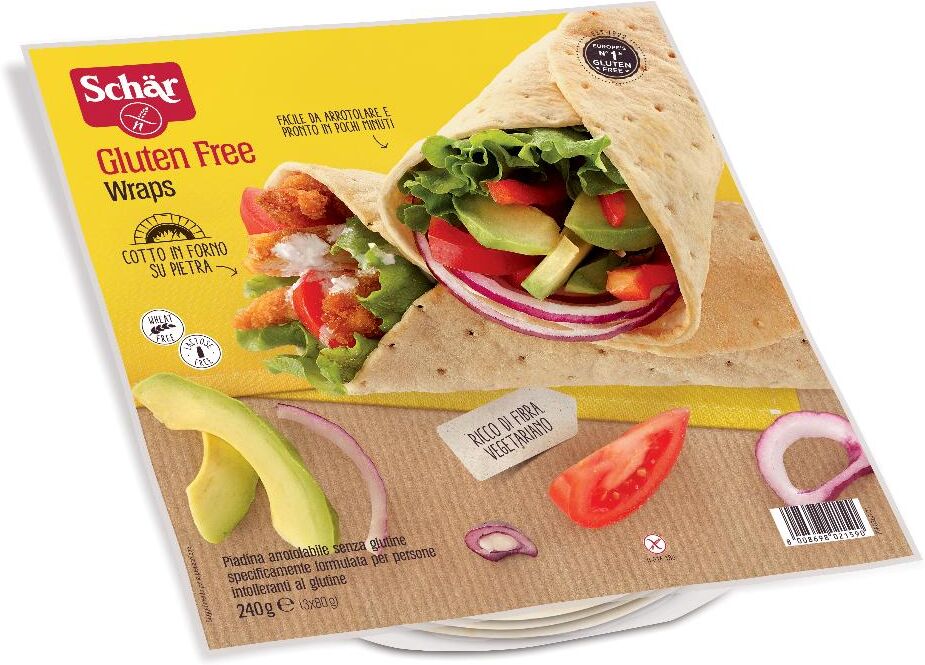 schar wraps piadina arrot 240g