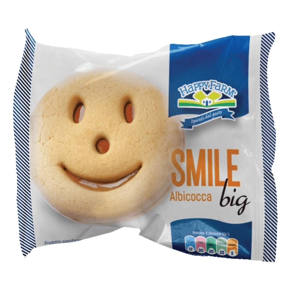 happy farm co. srl happy farm smile big albicocca 75g