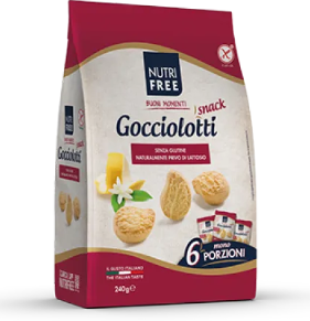 Nt Food Spa Nutrifree Gocciolotti Snack 40 g x 6