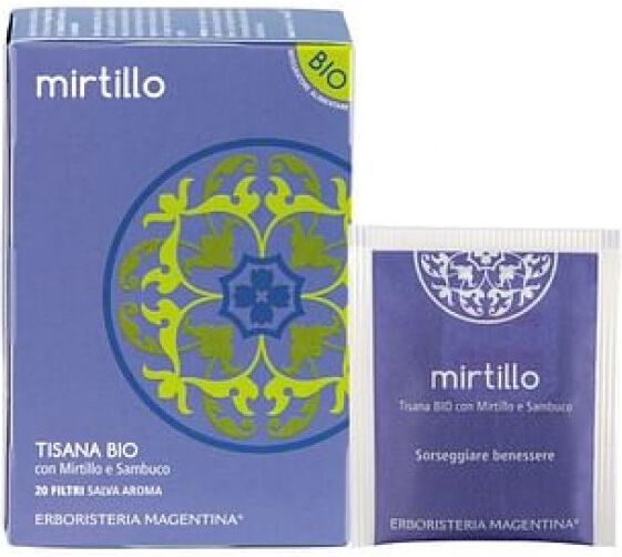 Erboristeria Magentina Srl TISANA MIRTILLO BIO 20FILT