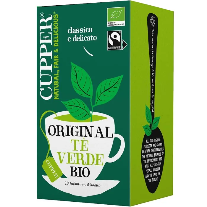 Abafoods Srl Cupper Tè Verde Biologico 43,6g.