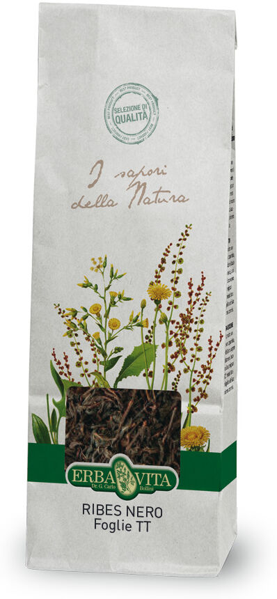 Erba Vita Ribes Nero Foglie Taglio Tisana 100 g 