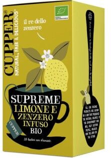 Abafoods Srl CUPPER Infuso Limone/Zenz.Bio