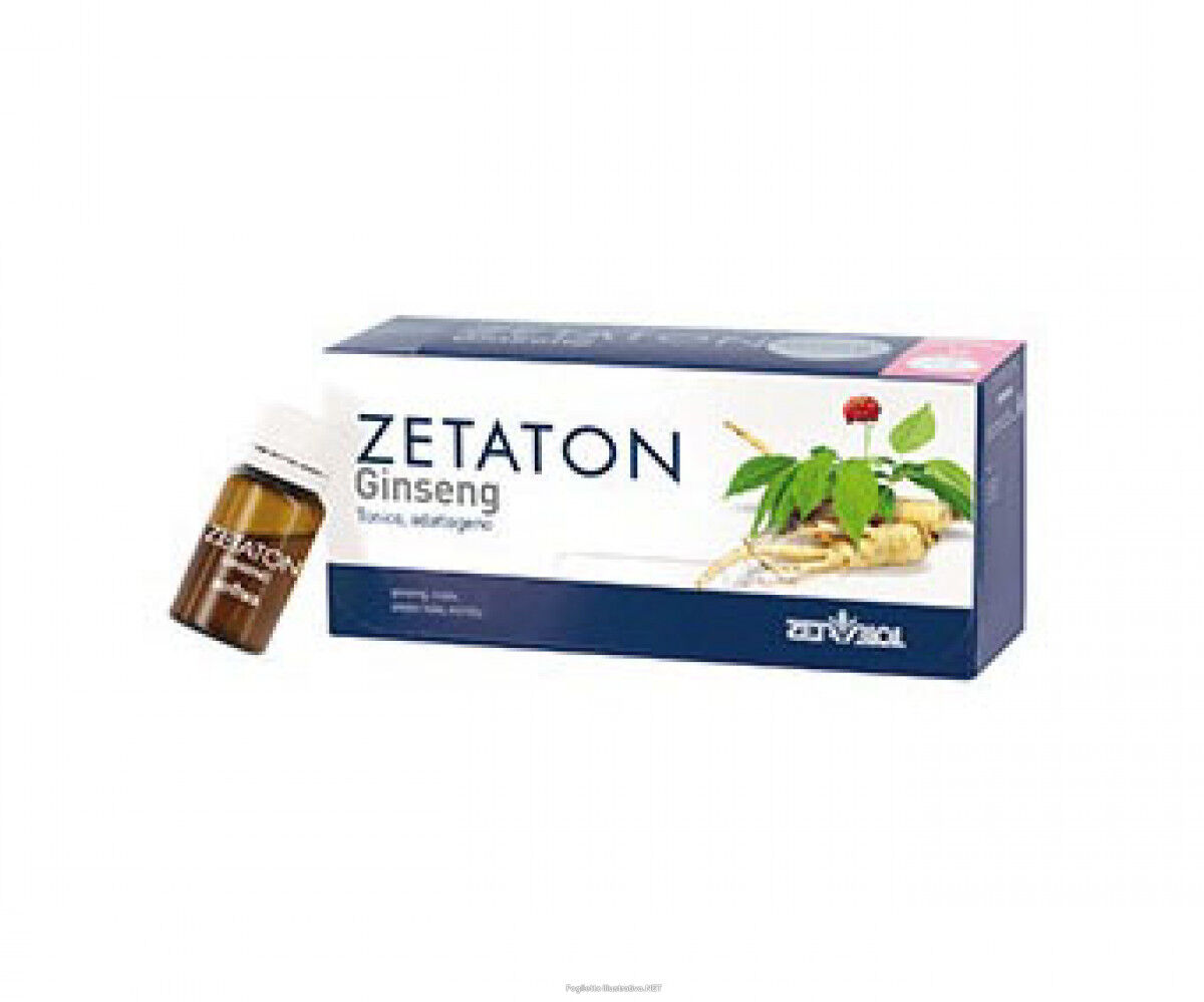 Zetaton - Ginseng 12 Fiale Da 10 ml