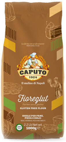 Antimo Caputo Srl MOLINO CAPUTO Fioreglut Farina Mix Pane &amp; Pizza 1Kg