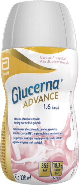 Abbott GLUCERNA ADV.1,6 Fragola 220ml