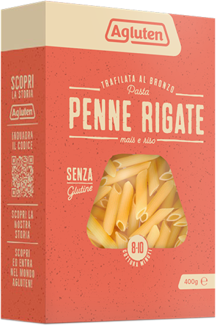 Nove Alpi Srl AGLUTEN Pasta Penne Rigate 400g