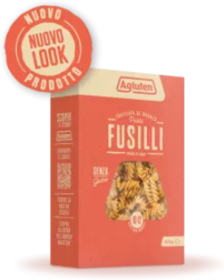 Nove Alpi Srl AGLUTEN Pasta Fusilli 400g