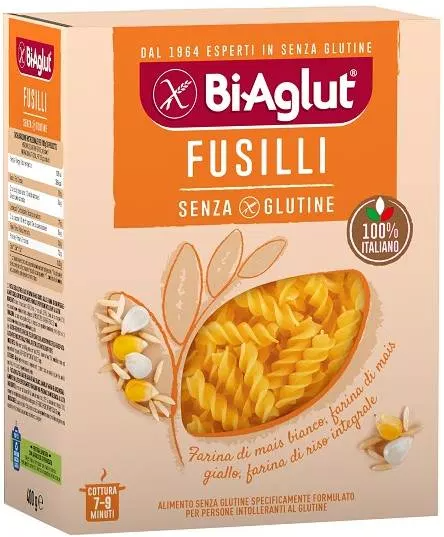 Biaglut (Heinz Italia Spa) BIAGLUT Pasta Fusilli 400g