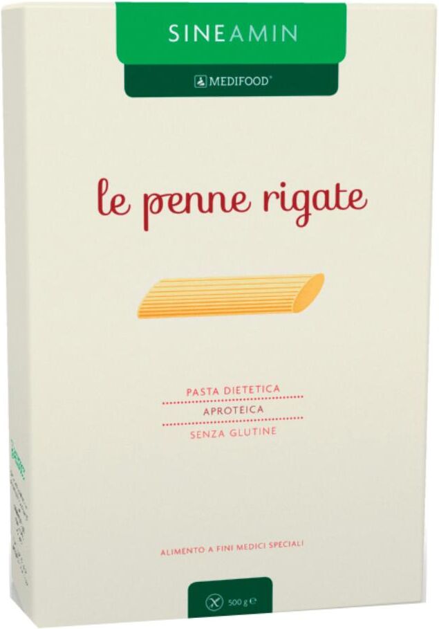 Piam Farmaceutici Spa Sineamin Penne Rigate 500g - Pasta Aproteica senza Glutine